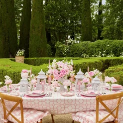 Mrs. Alice Table Linen Sets|Pink Bamboo & Amelie Linen Set