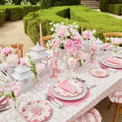 Mrs. Alice Table Linen Sets|Pink Bamboo & Amelie Linen Set