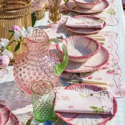 Mrs. Alice Lettuce Crockery|Pink Capri Lettuce Bowl