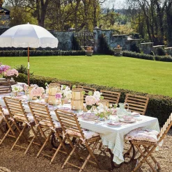 Mrs. Alice Lettuce Crockery|Pink Capri Lettuce Starter Plate (Set Of 4)