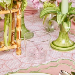 Mrs. Alice Glasses|Pink Coral Glasses (Set Of 4)