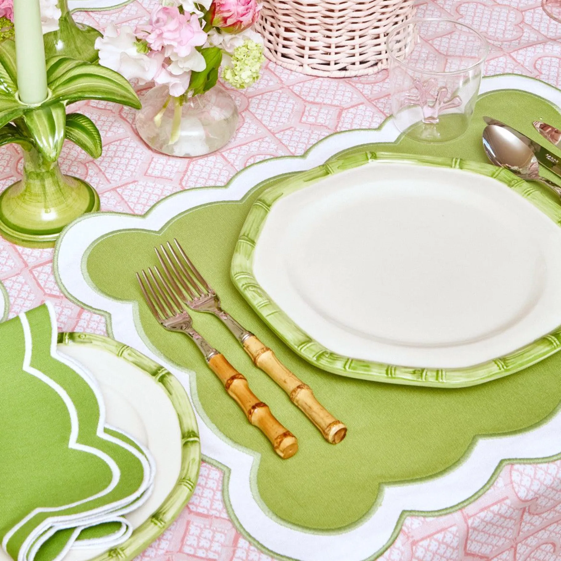 Mrs. Alice Glasses|Pink Coral Glasses (Set Of 4)