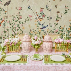 Mrs. Alice Glasses|Pink Coral Glasses (Set Of 4)