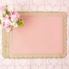 Mrs. Alice Placemats|Pink Penelope Placemats (Set Of 4)