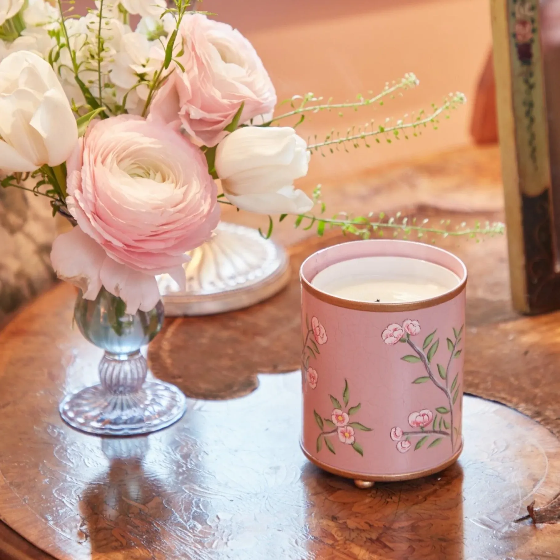 Mrs. Alice Candle Holders|Portrait Of A Garden Candle Pot