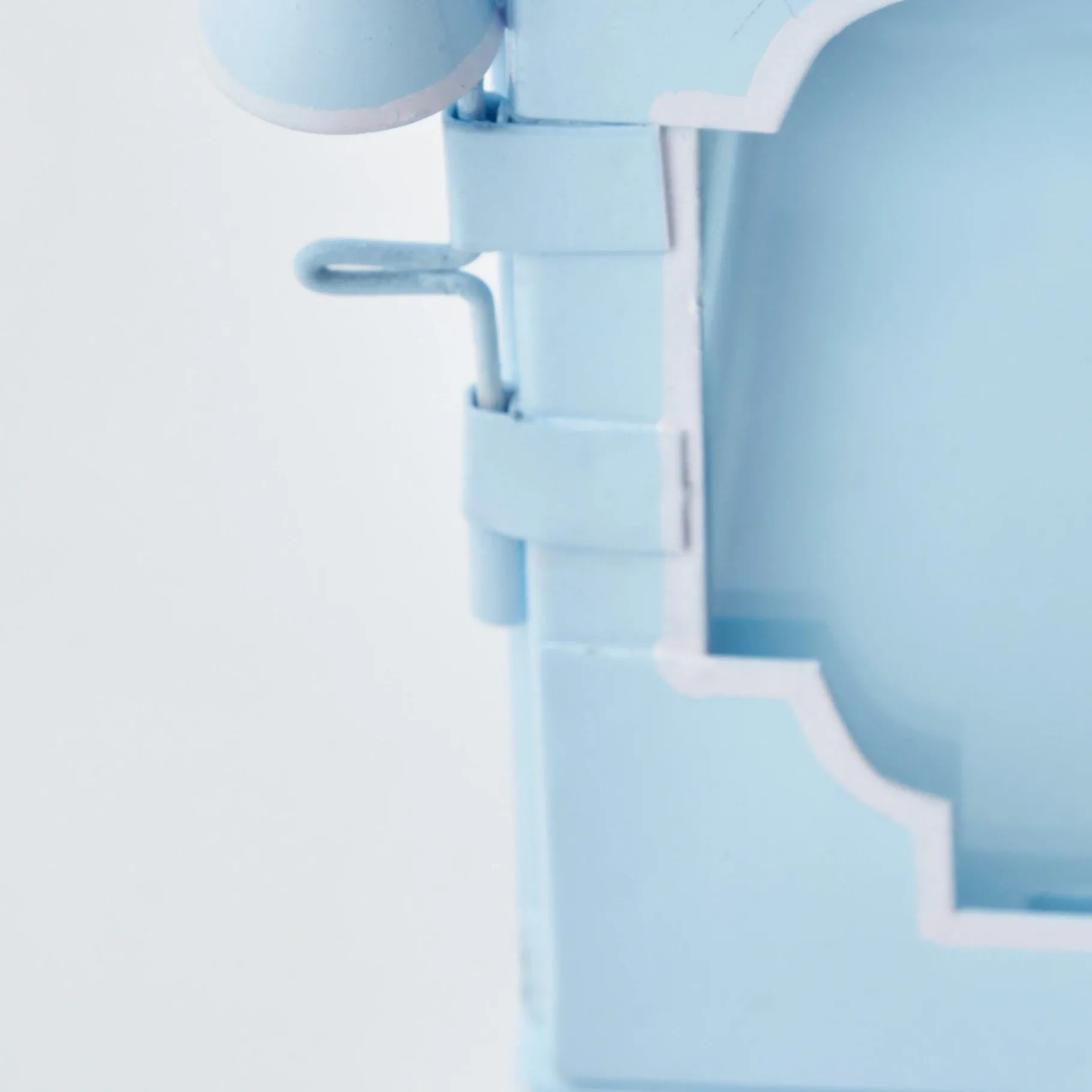 Mrs. Alice Candle Holders|Powder Blue Pagoda Lantern