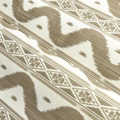 Mrs. Alice Serena Fresson Fabrics|Putty Ikat Stripe Fabric