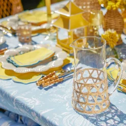 Mrs. Alice Jugs|Raffia Water Jug