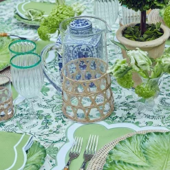 Mrs. Alice Jugs|Raffia Water Jug