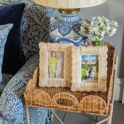 Mrs. Alice Rattan Tableware|Rattan Photo Frame (Pair)