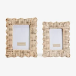Mrs. Alice Rattan Tableware|Rattan Photo Frame (Pair)