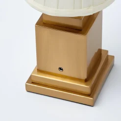 Mrs. Alice Lamps & Lighting|Rechargeable Table Lamp & Shade