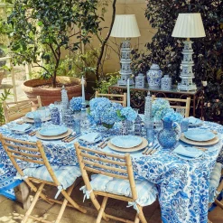 Mrs. Alice Vases|Round Chinoiserie Ginger Jars (Pair)