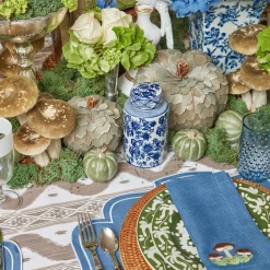 Mrs. Alice Vases|Round Chinoiserie Ginger Jars (Pair)