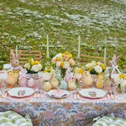 Mrs. Alice Starter Plates|Scalloped Easter Dinner & Starter Plate (Set Of 8)