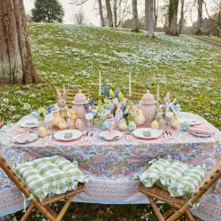 Mrs. Alice Crockery Sets|Scalloped Easter Dinner Plate (Set Of 4)