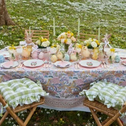 Mrs. Alice Crockery Sets|Scalloped Easter Dinner Plate (Set Of 4)