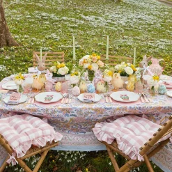 Mrs. Alice Dinner Plates|Scalloped Easter Dinner Plate (Set Of 4)