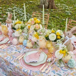 Mrs. Alice Starter Plates|Scalloped Easter Starter Plates (Set Of 4)