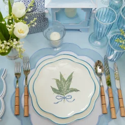 Mrs. Alice Dinner Plates|Scalloped Lily Of The Valley Dinner Plate