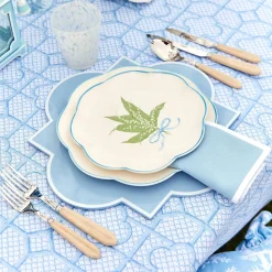 Mrs. Alice Dinner Plates|Scalloped Lily Of The Valley Dinner Plate