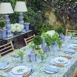 Mrs. Alice Starter Plates|Scalloped Lily Of The Valley Starter Plate