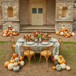 Mrs. Alice Crockery Sets|Scalloped Mushroom Starter Plates (Set Of 4)