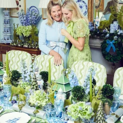 Mrs. Alice Crockery Sets|Scalloped Pagoda Dinner Plate (Set Of 4)