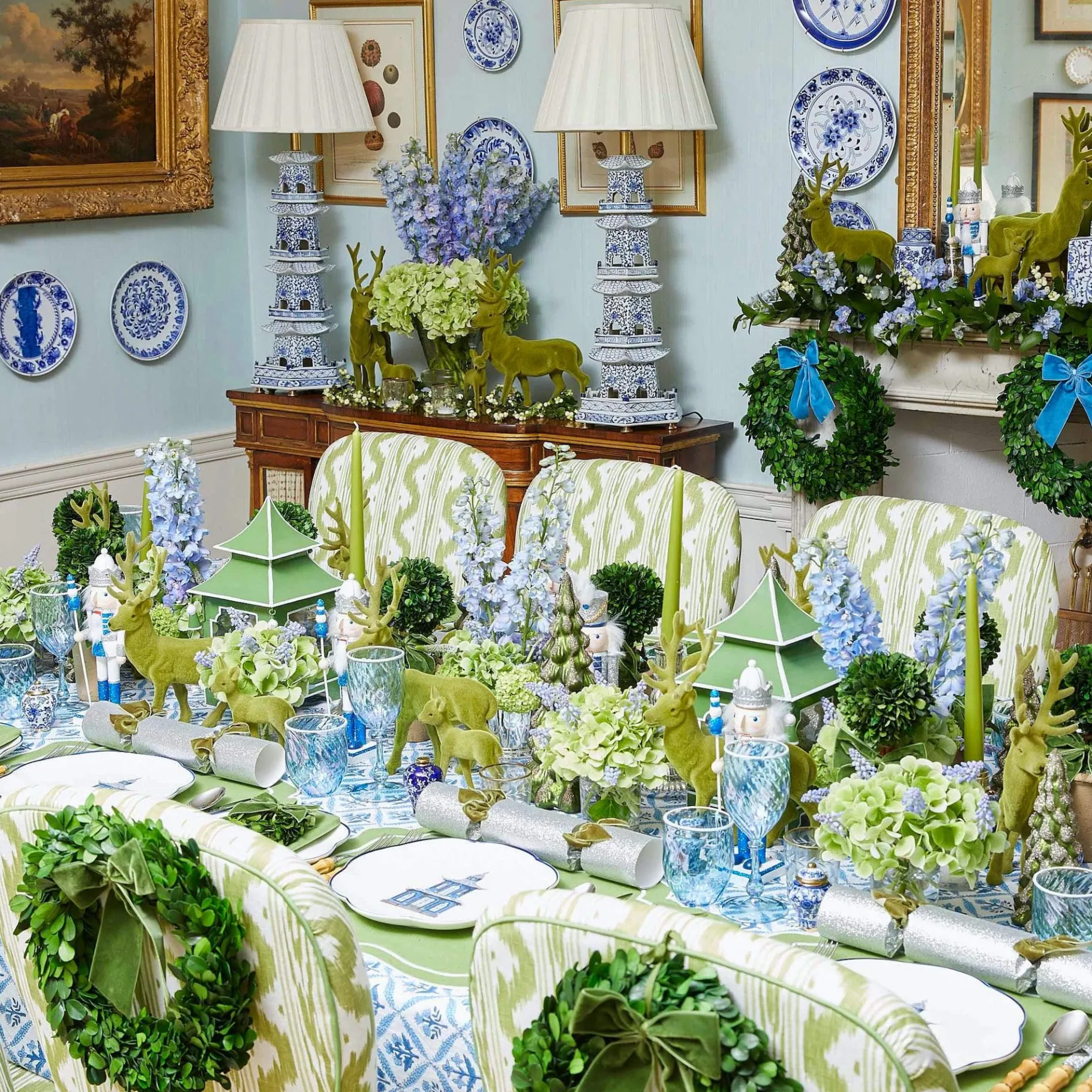 Mrs. Alice Dinner Plates|Scalloped Pagoda Dinner Plate (Set Of 4)