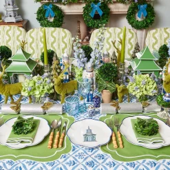 Mrs. Alice Starter Plates|Scalloped Pagoda Starter Plate (Set Of 4)