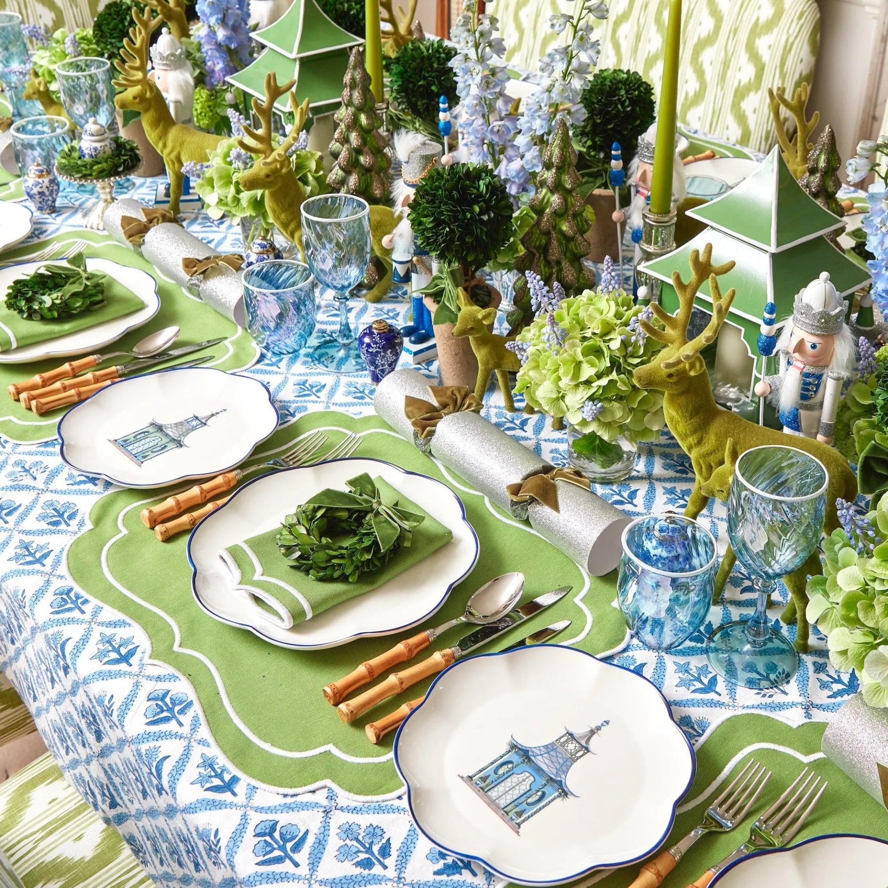 Mrs. Alice Starter Plates|Scalloped Pagoda Starter Plate (Set Of 4)