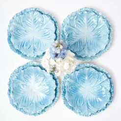 Mrs. Alice Dinner Plates|Serena Cabbage Dinner & Starter Plates (Set Of 8)