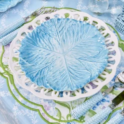 Mrs. Alice Crockery Sets|Serena Cabbage Dinner Plate (Set Of 4)