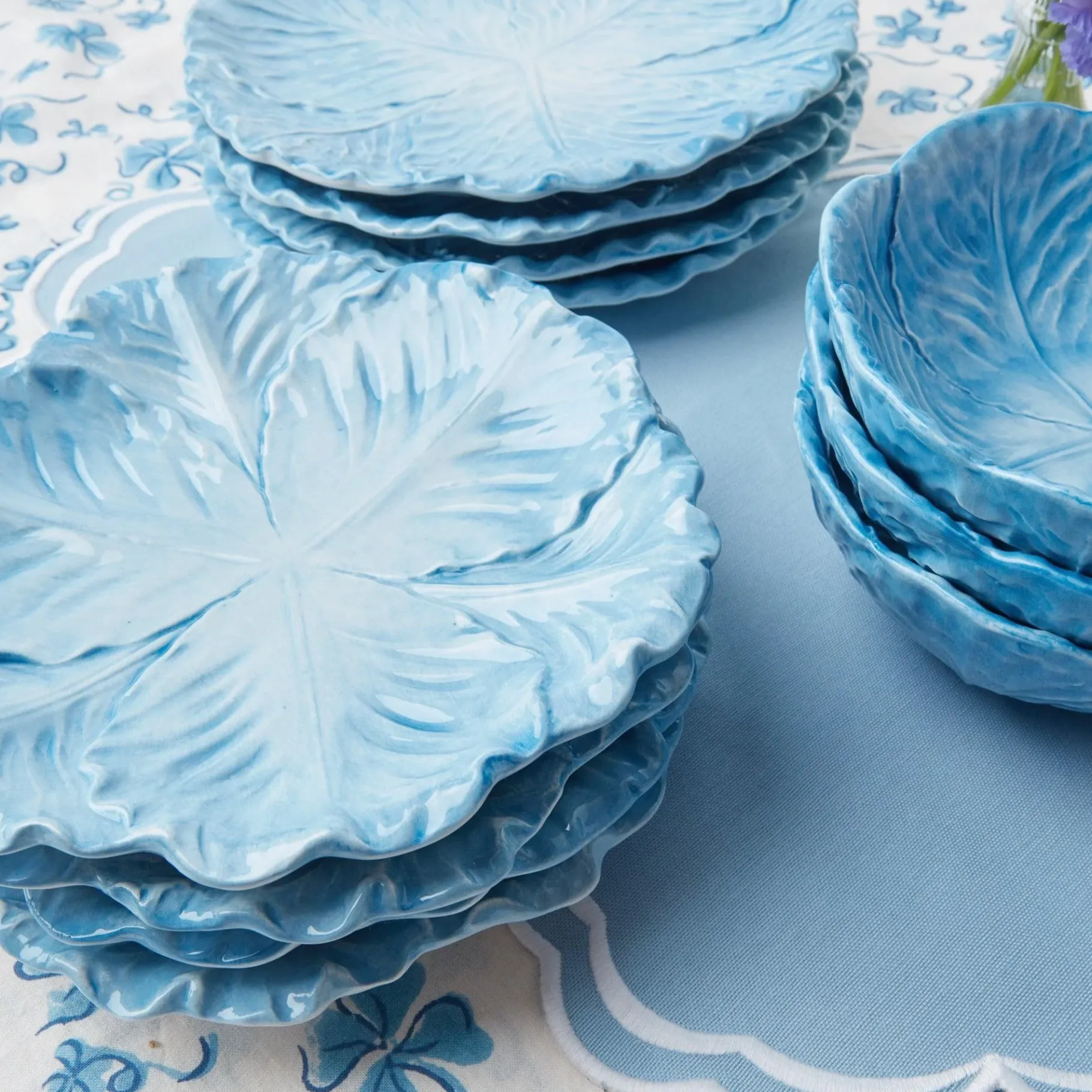 Mrs. Alice Crockery Sets|Serena Cabbage Starter Plate (Set Of 4)