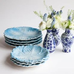 Mrs. Alice Crockery Sets|Serena Cabbage Starter Plate (Set Of 4)