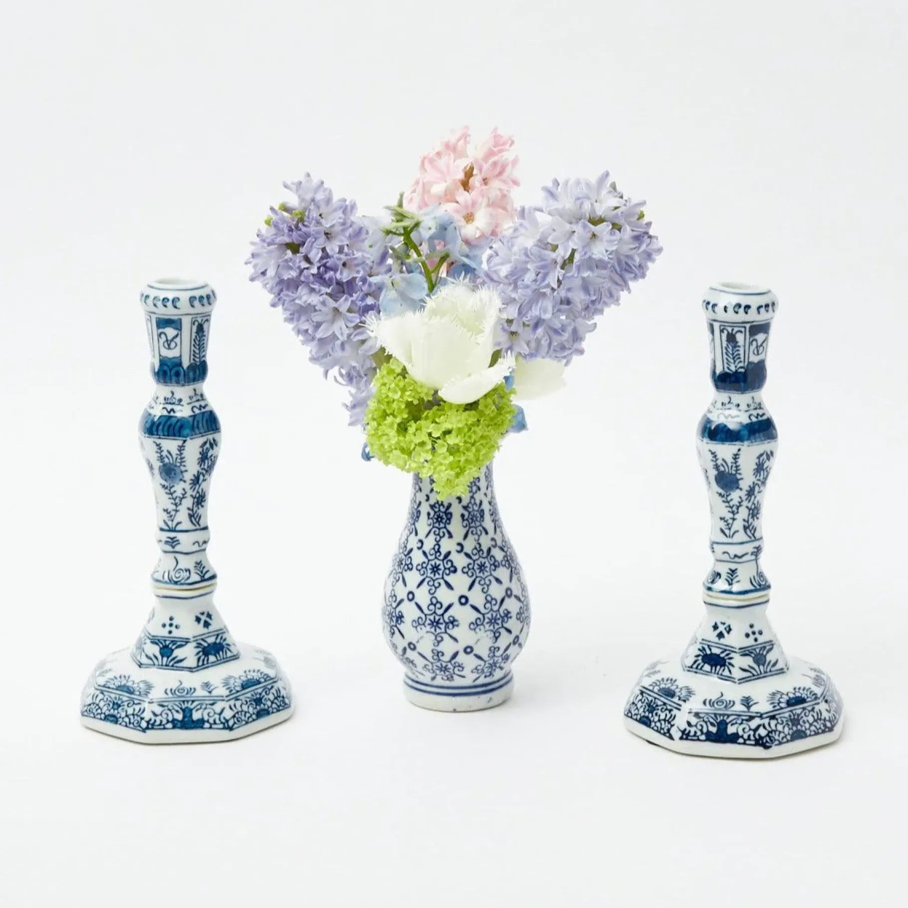 Mrs. Alice Candle Holders|Serena Candle Holders (Pair)