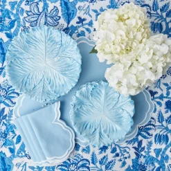 Mrs. Alice Napkins|Serena Cornflower Blue Napkins (Set Of 4)