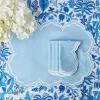 Mrs. Alice Placemats|Serena Cornflower Blue Placemats (Set Of 4)