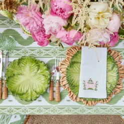 Mrs. Alice Cabbage Crockery|Serena Green Cabbage Starter Plate