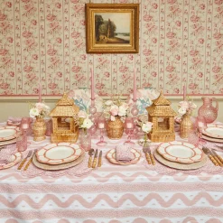 Mrs. Alice Napkins|Serena Pink Leopard Napkins (Set Of 4)