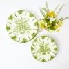 Mrs. Alice Seville Crockery|Seville Green Gardenia Starter Plate