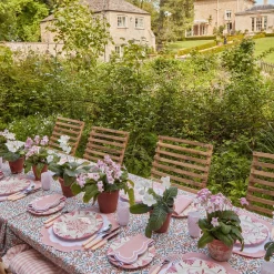 Mrs. Alice Seville Crockery|Seville Pink Gardenia Dinner Plate