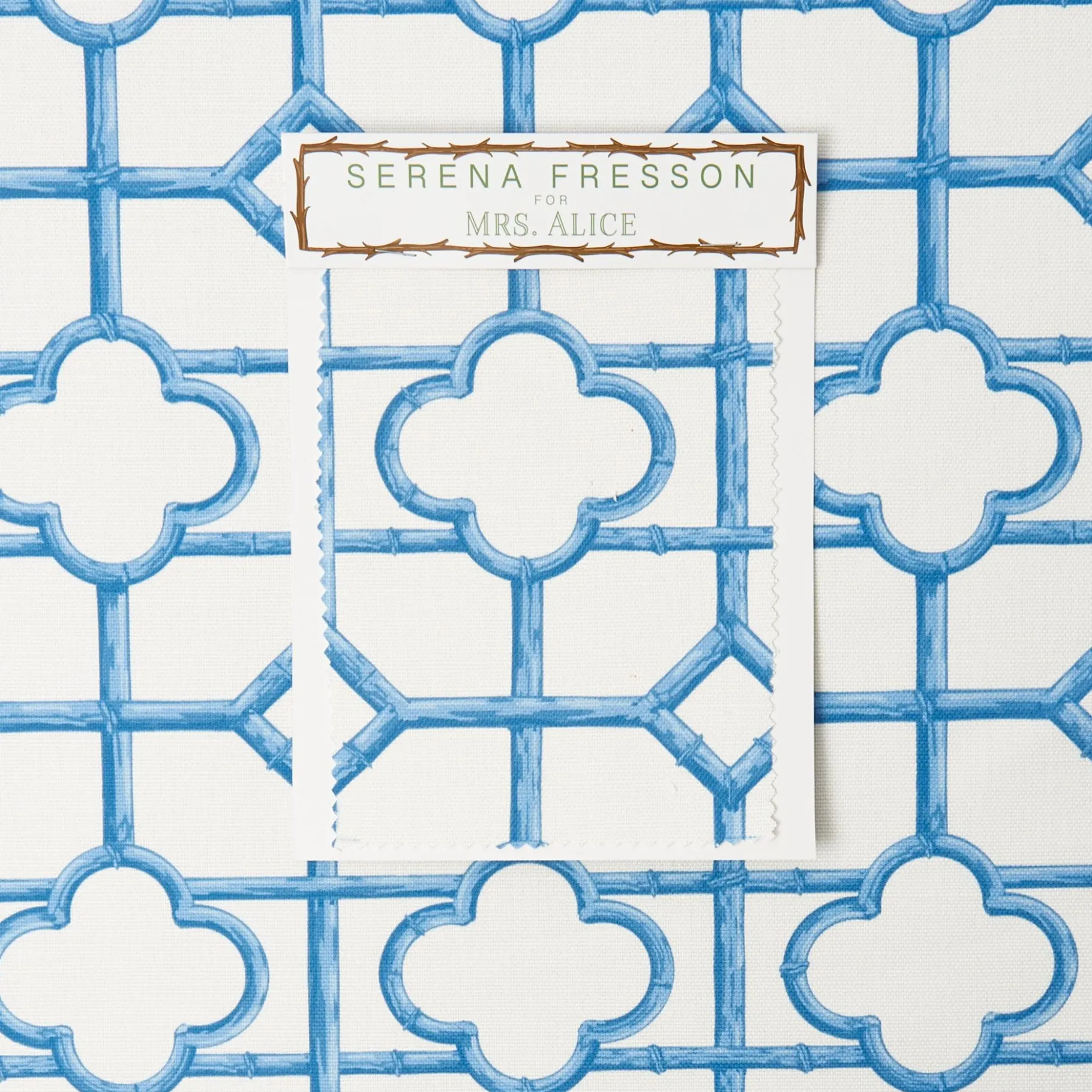 Mrs. Alice Serena Fresson Fabrics|Shaded Bamboo Fabric