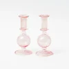 Mrs. Alice Candle Holders|Small Camille Peony Candle Holder (Pair)