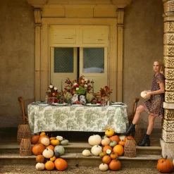 Mrs. Alice Candle Holders|Small Rattan Lantern