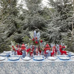 Mrs. Alice Napkin Rings, Bows & Wreaths|Snow White Velvet Napkin Bows (Set Of 4)