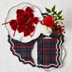 Mrs. Alice Tablecloths|Snowflake Applique Tablecloth