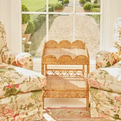 Mrs. Alice Rattan Furniture|Sophia Rattan Side Table