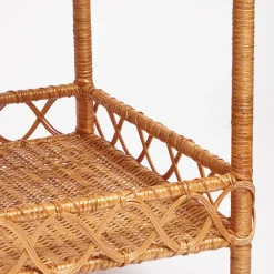 Mrs. Alice Rattan Furniture|Sophia Rattan Side Table