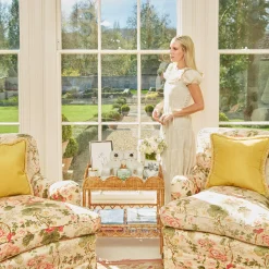 Mrs. Alice Rattan Furniture|Sophia Rattan Side Table